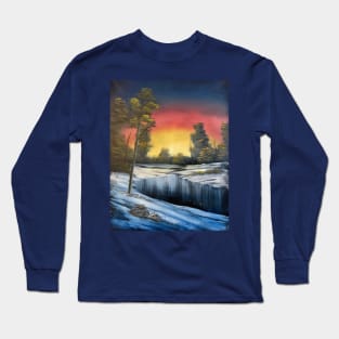 Golden Sunset Long Sleeve T-Shirt